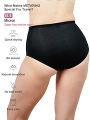 METARINO Women's Athletic Underwear High Waisted Panties