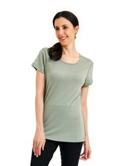 METARINO 100% Merino Wool Women‘s Crew Neck T-Shirt