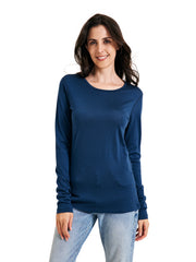 Women's 100% Merino Wool Long Sleeve Shirt
