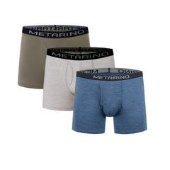 METARINO Outdoor-Ready Merino Wool Men's Underwear 3-Pack
