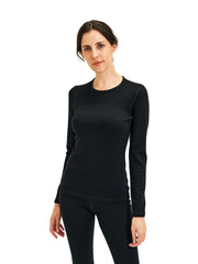 METARINO Women's 100% Merino Wool Base Layer Shirt