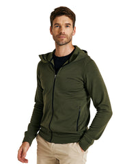 METARINO Men's Merino Wool Zip Hoodie