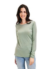 Women's 100% Merino Wool Long Sleeve Shirt